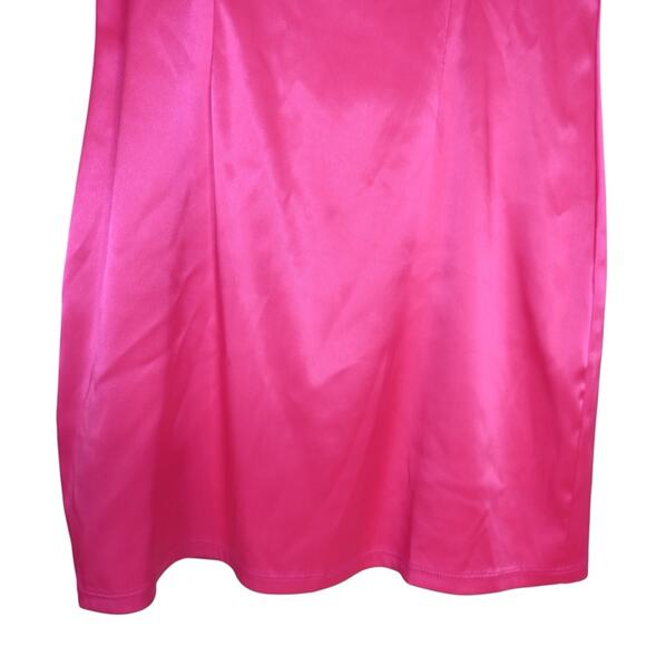 Steve Madden Womens M Mini Tobi Slip Dress in Pink Glo - Picture 7 of 10